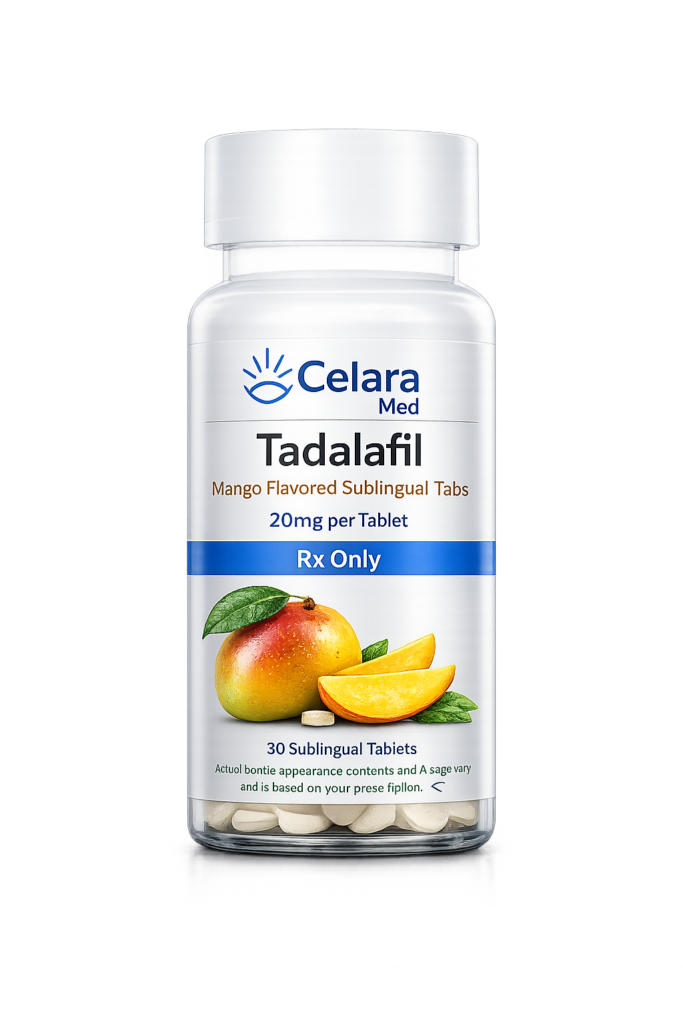 Tadalafil (Mango-Flavored) Sublingual